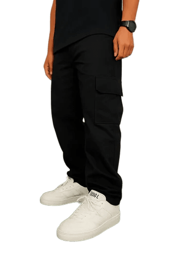 calca-cargo-masculina-com-6-bolsos-skate-premium-streetwear - Imagem