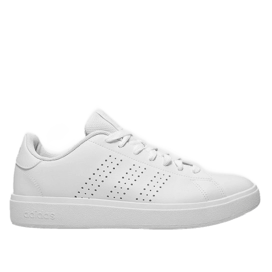 tenis-adidas-advantage-base-20-feminino-brancoprata - Imagem