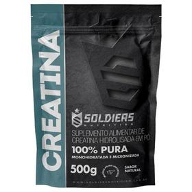 creatina-monohidratada-500g-100-pura-importada-soldiers-nutrition-lbvt - Imagem