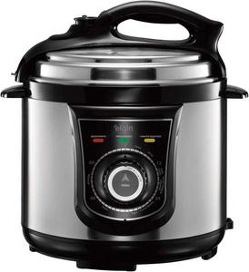 Panela De Pressão Elétrica Elgin 4 Litros Segura 840w Preto