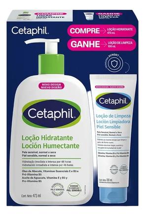 Kit Cetaphil Loção 473ml + Loção De Limpeza 100ml