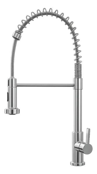 Torneira Aço Inoxidável Hongyu Luxo Flexível Prateado Brilhante