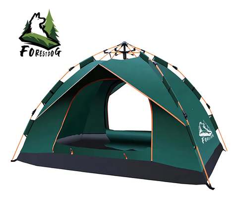 Barraca De Camping Automatica Forestdog 2-3 Pessoas Barraca Pop Up 210*165*100cm Verde