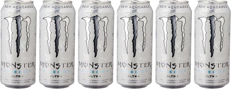 Pack de Monster Ultra 473ml - Unidade 6 unidades