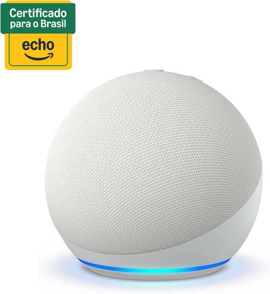Echo Dot (5ª Geração) Smart Speaker Com Alexa Amazon Branco