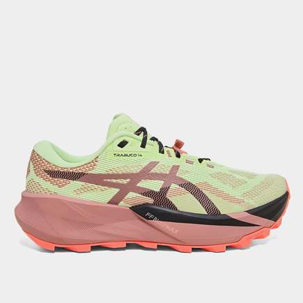 Tênis Asics Trabuco 14 Masculino - Amarelo+Rosa