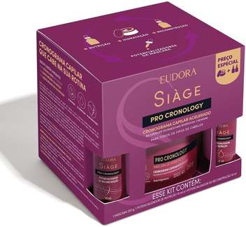 Siàge Pro Cronology Kit Cronograma Capilar Acelerado