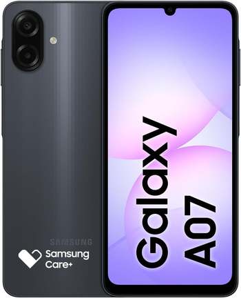 Smartphone Samsung Galaxy A07 256GB, 8GB, Câm. 50MP, Tela 6.7"- Preto