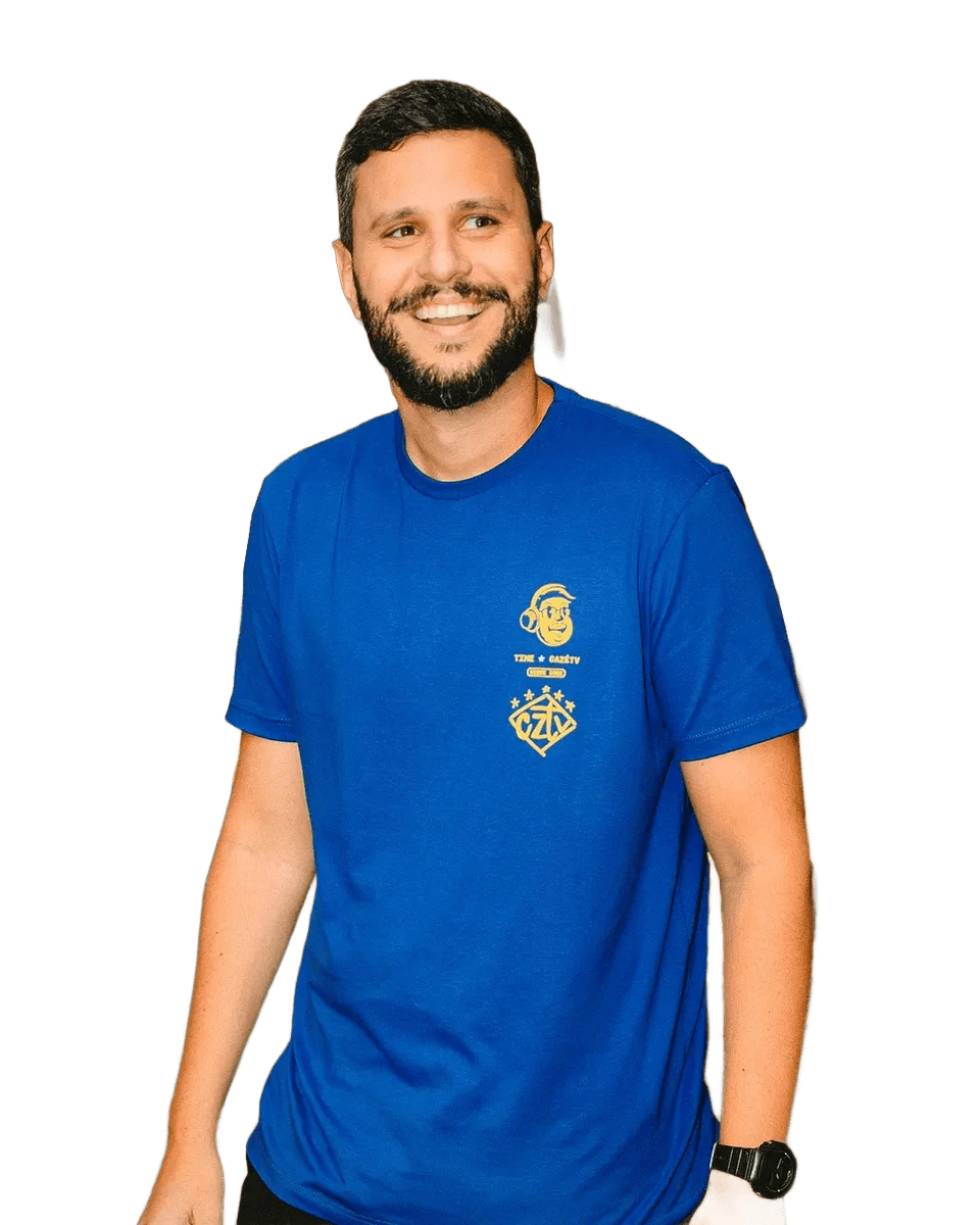 Camisa Azul Traje Cazétv