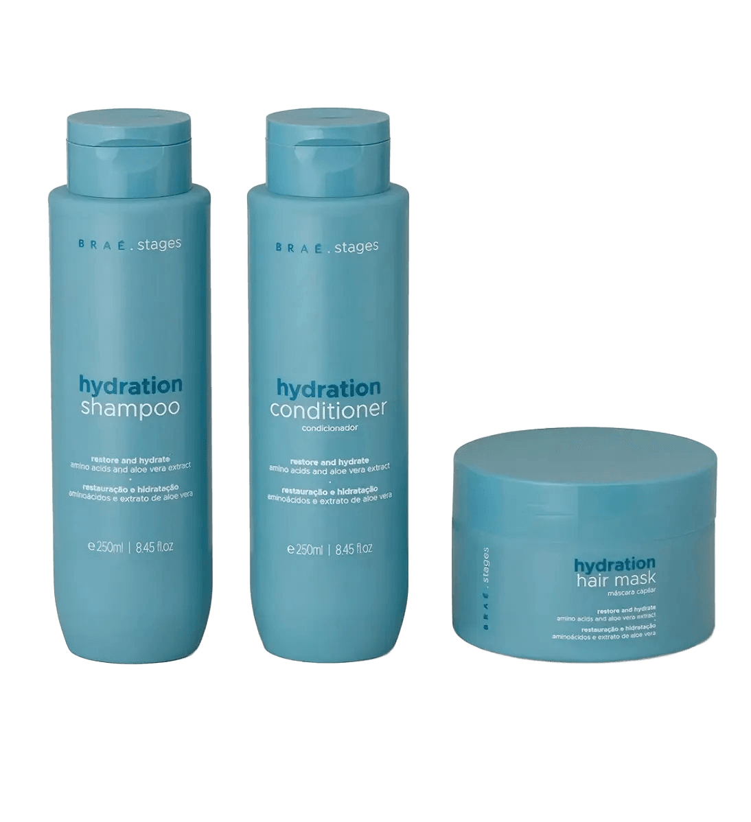 Braé - Kit Stages Hydration - Sh+cd+másc