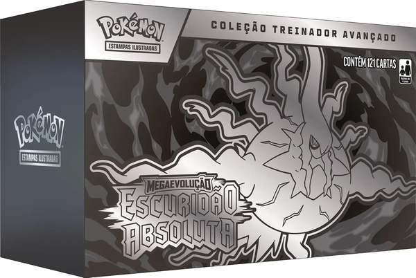 [APP] Pokémon TCG: Mega Evolução - Escuridão Absoluta - Advanced Trainer Box - Português, Jogo de Cartas