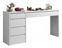 Escrivaninha 5 Gavetas Berlim Yescasa 136x81x45cm Branco
