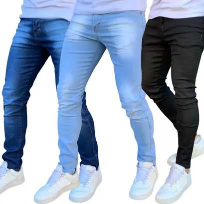 Kit 3 Calças Jeans Masculina Com Elastano Original Nf