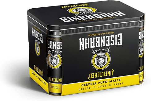 Pack de Eisenbahn UnfiLTered LT 350ml 12 Unidades
