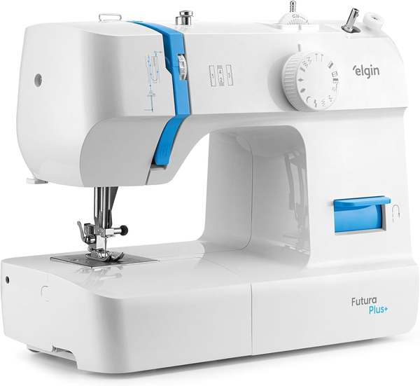 Máquina de Costura Doméstica Elgin JX-2052 Futura Plus 220V