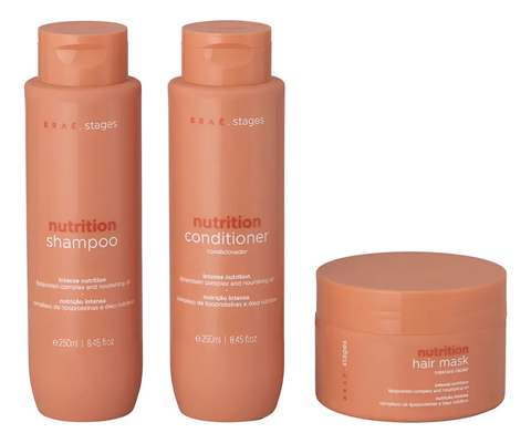 Kit Brae Para Nutrição Linha Braé Stages Nutrition - 3 Itens