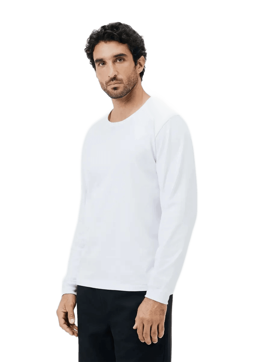 Camiseta Básica Masculina Slim Manga Longa Hering