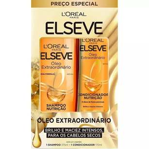Kit Shampoo E Condicionador Elseve