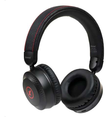 Fone De Ouvido Preto Sem Fio Bluetooth Alta Potência Amvox Preto