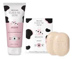 Combo Cuide-bem Deleite: Loção Corporal 200ml + Sabonete Em