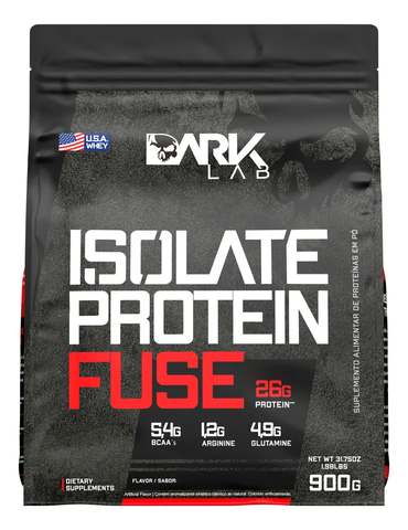 Whey Isolate Protein Fuse 900g Dark Lab Sabor Chocolate