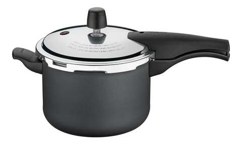 Panela De Pressão Vancouver 20582620 Em Alumínio Com Revestimento Interno E Externo Antiaderente Grafite Tramontina