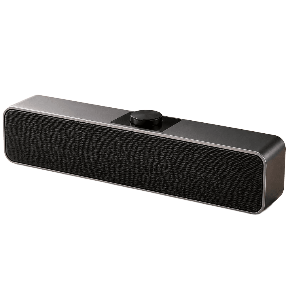 Caixa de Som para PC Notebook Computador TV Monitores USB Soundbar Estéreo