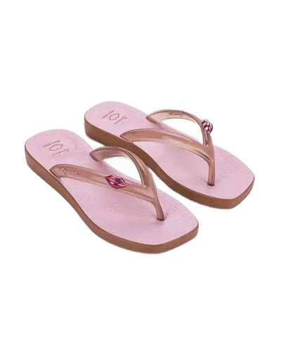 Chinelo Feminino Ipanema Pluma Boca Rosa