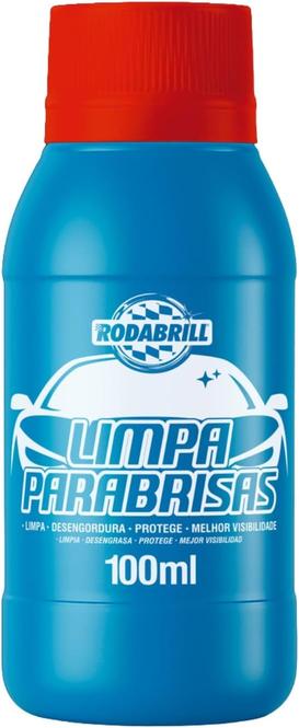 Limpa Parabrisas Rodabrill 100ml, Rodabrill