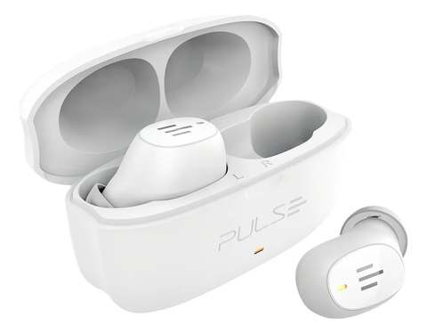 Fone de Ouvido Bluetooth TWS WB300 Branco Pulse Extreme Bass 24h