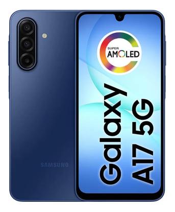 Smartphone Samsung Galaxy A17 5g Com Ia, 128gb, 4gb Ram, Câm De 50mp, Tela De 6.7 , Nfc, Ip54 - Azul