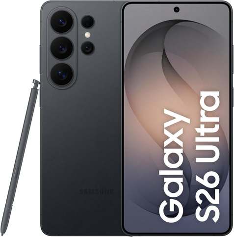Smartphone Samsung Galaxy S26 Ultra 5G, 256GB, 12GB RAM, Câmera Quádrupla, Tela Grande de 6.9" - Preto
