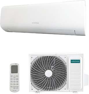 Ar Condicionado Split Hi Wall Fujitsu Inverter Airstage Essencial 12.000 Btus Quente e Frio 220v R-32