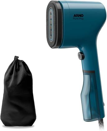 Vaporizador de Roupas Arno Pure Pop Azul, Higieniza e Desodoriza, 1100W, Aquece em 15s, Portátil, HS20 110V