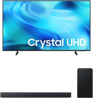 Samsung Smart Tv 58 Crystal Uhd 4k 2026 + Soundbar Samsung Hw-b450f