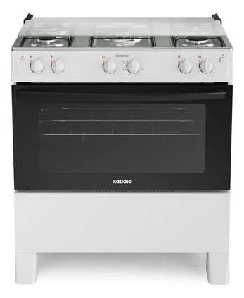 Fogão Itatiaia 5 Bocas Star New Acendimento Automático - Cor Branco