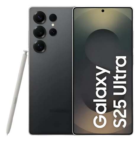 Smartphone Samsung Galaxy S25 Ultra 5g, 256gb, 12gb, Câm. Quád. Titanium Black