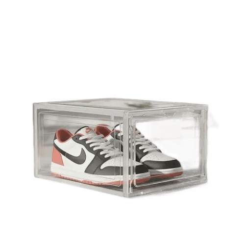 10 Caixas Sneaker Organizadora Transparente Tampa Acrílico