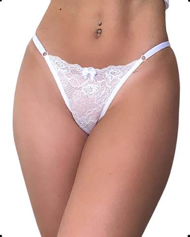Kit 10 Calcinhas De Renda Tanga Fio Lingerie Calcinha