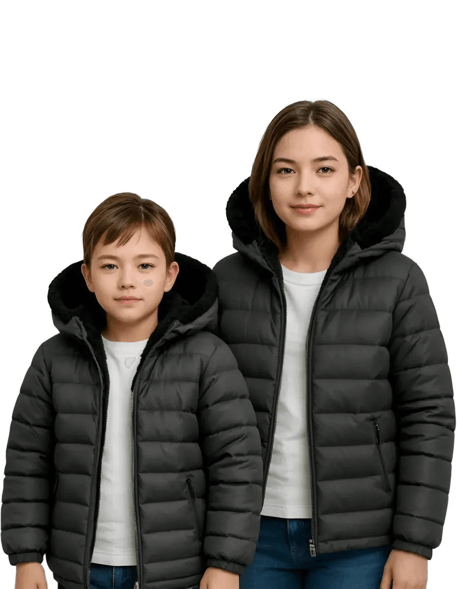 Jaqueta Infantil Juvenil Forrada Puffer Menina Menino Teen