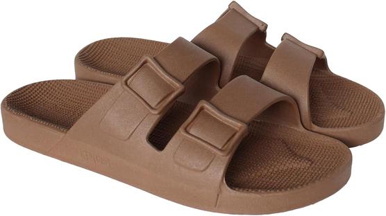 LINUS - Sandália Unissex - Sandálias Slip On, Confortável e Resistente, Fácil de Limpar, Vegano, Material 100% Reciclado