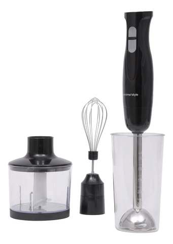 Mixer E Processador 3 Em 1 500w 4 Peças Smart Plus Preto