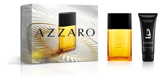 Kit Azzaro Pour Homme: Eau de Toilette 100 mL e Gel de Banho 75 mL