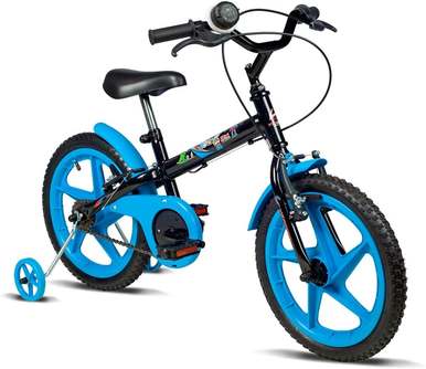 Bicicleta Infantil Verden Rock - Aro 16 Com Rodinhas E Buzina