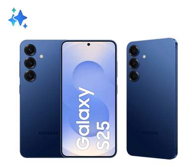 Samsung Galaxy S25 5G, 256GB, 12GB, Câmera Tripla - Azul marinho