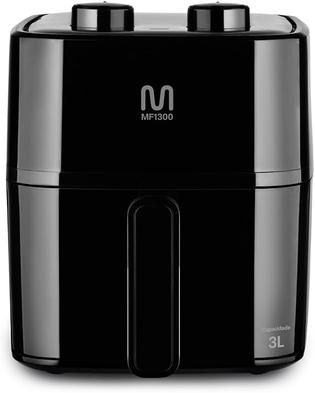 Fritadeira Elétrica sem óleo Air Fryer 3L 1200W 220V com Timer Sonoro Preto Multi - GO251