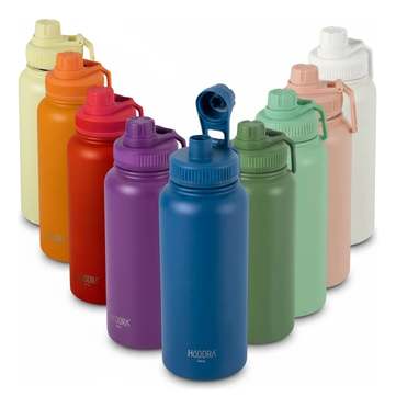 Garrafa Térmica Hiddra 1l 1000ml Inox Fitness Academia Color