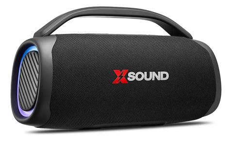 Caixa De Som Boombox Mondial Xsound- Bx-100-bl - 100w Cor Preto