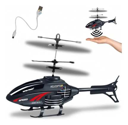 Mini Helicóptero Voador Sensor Mão Drone Recarregável Cores