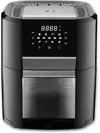 HQ Fritadeira Elétrica Air Fryer Multifuncional 12 Litros 1700W Preto RA 015-127V